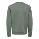 ONLY & SONS Sweatshirt Crew Neck i Castor Gray til herre