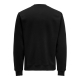 ONLY & SONS Sweatshirt Crew Neck i sort til herre