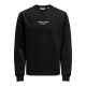 ONLY & SONS Sweatshirt Crew Neck i sort til herre