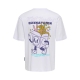 ONLY & SONS t-shirt med Chinatown Noodles print i hvid til herre