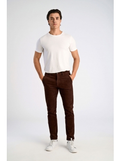 Lindbergh cropped bukser i Brun