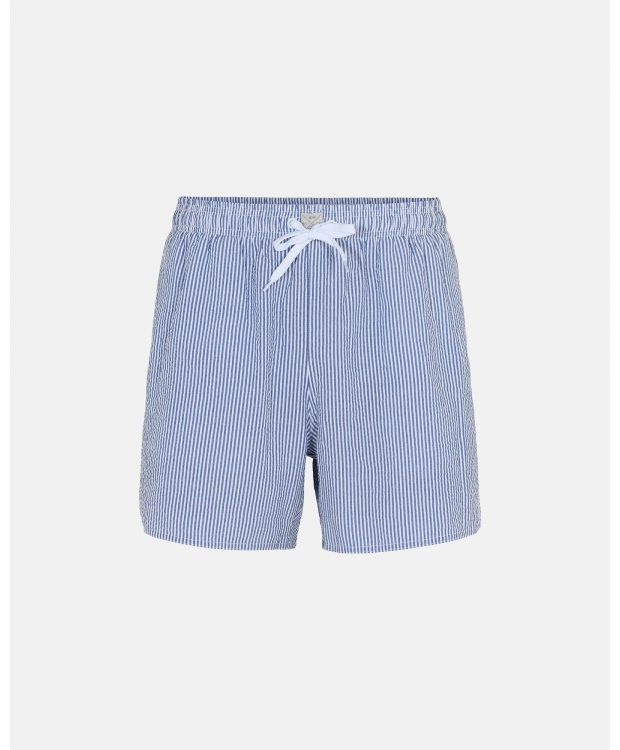 JBS klassiske badeshorts i lyseblå med striber til herre
