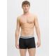 Jack & Jones 3-pak underbukser i sort med farvet elastik til herre