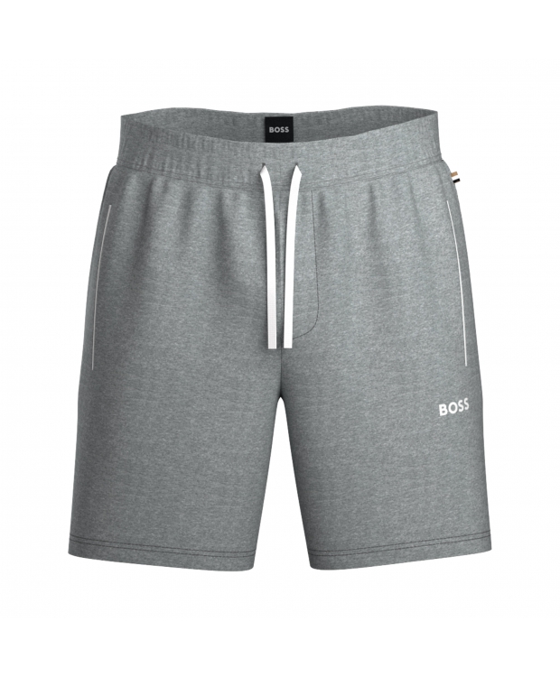 Boss Mix&Match Shorts i Mellemgrå med signatur til herre