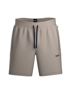 BOSS Mix&Match Shorts i Light beige  med signatur til herre