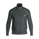 BOSS Open Green Sweatjakke i Stretch Bomuld til herre