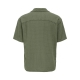 ONLY & SONS Olivenfarvet T-shirt skjorte til herre