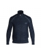 BOSS Open Blue Sweatjakke i Stretch Bomuld til herre