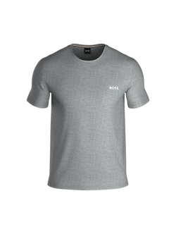BOSS Mix&Match T-shirt i Medium Grey i Stretch Bomuld