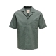 ONLY & SONS T-shirt skjorte i Castor Grey til herre