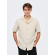ONLY & SONS T-shirt skjorte i Silver Lining til herre