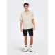 ONLY & SONS T-shirt skjorte i Silver Lining til herre