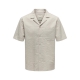 ONLY & SONS T-shirt skjorte i Silver Lining til herre