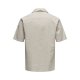ONLY & SONS T-shirt skjorte i Silver Lining til herre