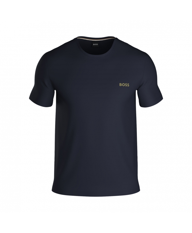 BOSS Mix&Match T-shirt i Open White 132 i Stretch Bomuld