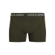 Jack & Jones 7pak boxershorts i mørke nuancer til herre