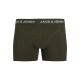Jack & Jones 7pak boxershorts i mørke nuancer til herre