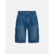 ProActive Cargo shorts I blå denim til herre