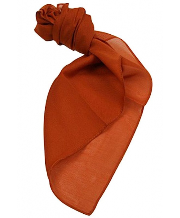 Connexion Tie chiffon tørklæde i orange til kvinder