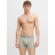 Jack & Jones 3pak trunks i multifarvet lyse nuancer til herre
