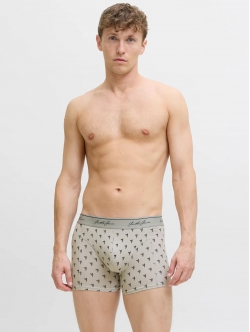 Jack & Jones 3pak trunks i multifarvet lyse nuancer til herre