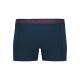Jack & Jones 3pak trunks i mørke nuancer med farvet elastik til herre