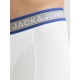 Jack & Jones 3pak trunks i forskellige farver med farvet elastik til herre