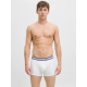Jack & Jones 3pak trunks i forskellige farver med farvet elastik til herre