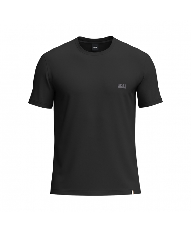 BOSS T-shirt  i sort med logo til herre
