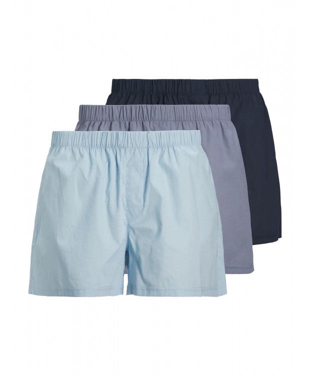 Jack & Jones 3pak loose fit boksershorts i mørke nuancer til herre