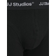 Jack & Jones 3pak trunks i sort med farvet elastik til herre