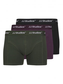 Jack & Jones 3pak trunks i mørke farver til herre