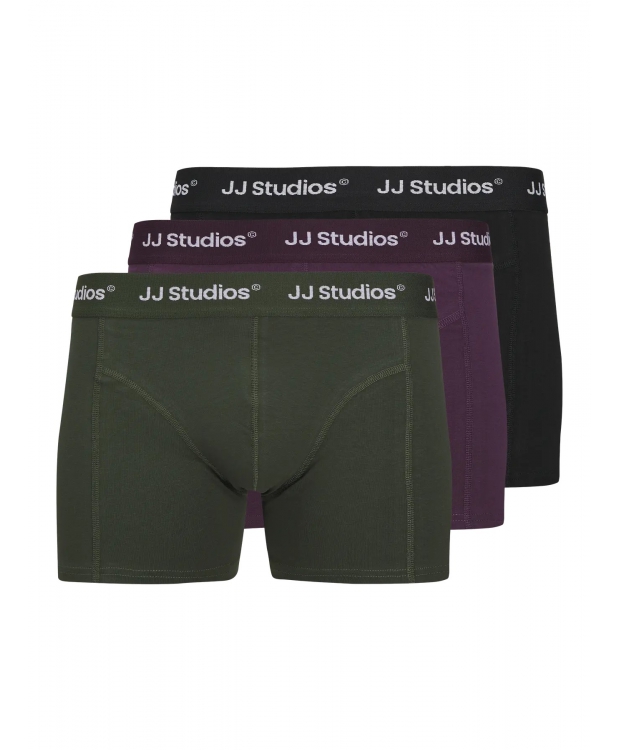Jack & Jones 3pak trunks i mørke farver til herre