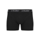 Jack & Jones 3pak trunks i hvid, grå og sort til herre