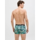 Jack & Jones 3pak trunks i grønne nuancer med print til herre