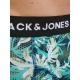 Jack & Jones 3pak trunks i grønne nuancer med print til herre