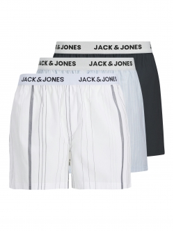Jack & Jones 3pak loose fit boksershorts i forskellige nuancer til herre