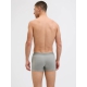 Jack & Jones 3pak boksershorts/trunks i mørkegrå til herre