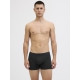Jack & Jones 3pak boksershorts/trunks i grå, rød og brun til herre