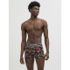 Jack & Jones 3pak trunks i multifarvet med print til herre