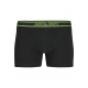 Jack & Jones 3pak trunks i multifarvet med print til herre