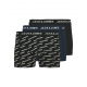 Jack & Jones 3pak trunks i blå og sort med print til herre