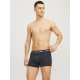 Jack & Jones 3pak trunks i blå og sort med print til herre