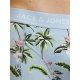 Jack & Jones 3pak trunks i blå med print til herre