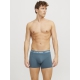 Jack & Jones 3pak trunks i blå med print til herre