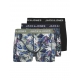 Jack & Jones 3pak trunks i mørke nuancer med print til herre