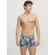 Jack & Jones 3pak trunks i mørke nuancer med print til herre