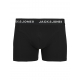 Jack & Jones 3pak trunks i mørke nuancer med print til herre