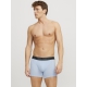 Jack & Jones 3pak trunks i blå, grå og grøn til herre