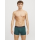 Jack & Jones 3pak trunks i blå, grå og grøn til herre